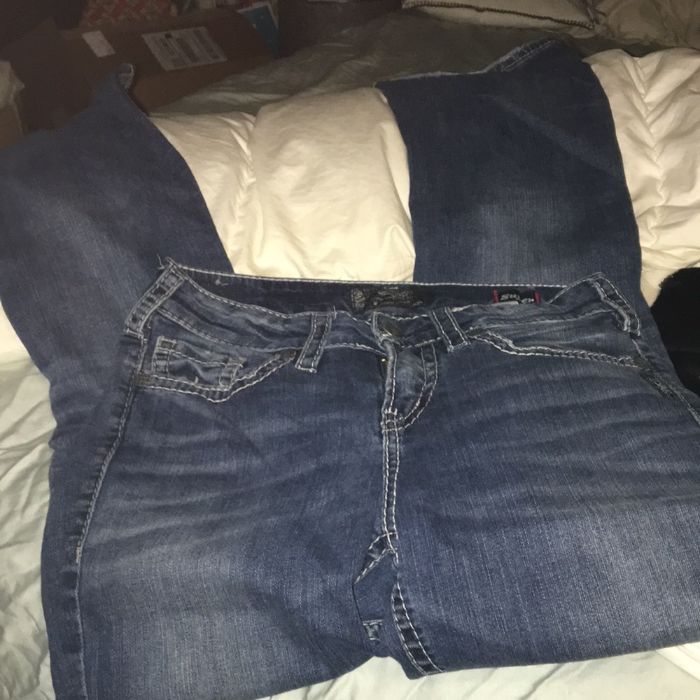 Silver tab jeans